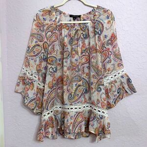 ZAG & RACHEL Blouse, long sleeve, 1 XL